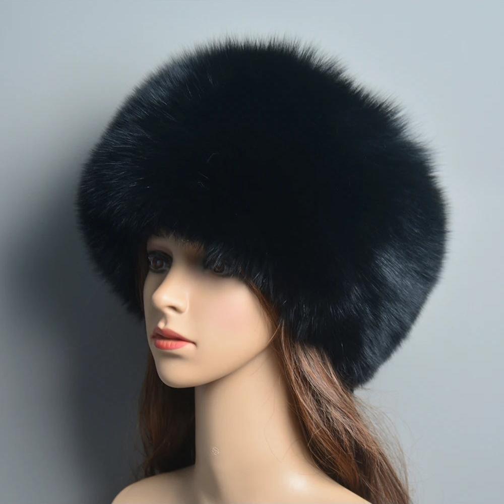 Black winter hat