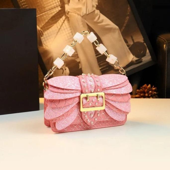 Butterfly Diamond Handbag - Darlisette