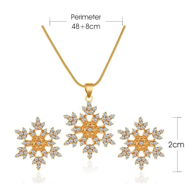 Snowflake Jewelry Set - Darlisette