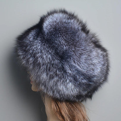 Grey winter hat