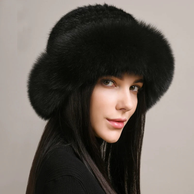 Black winter hat 