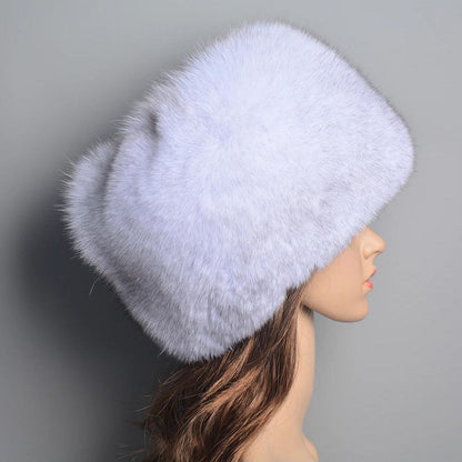 Female winter cap hat