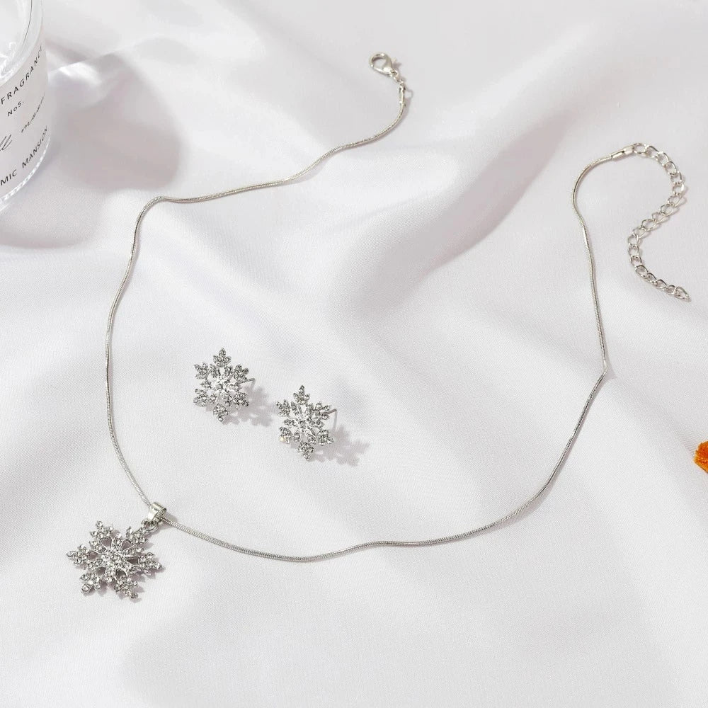 Snowflake Jewelry Set - Darlisette