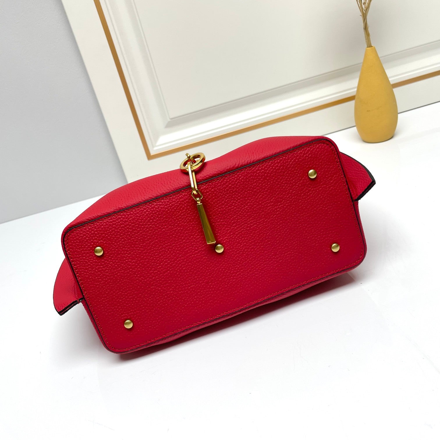 Red Shopping Tote - Darlisette