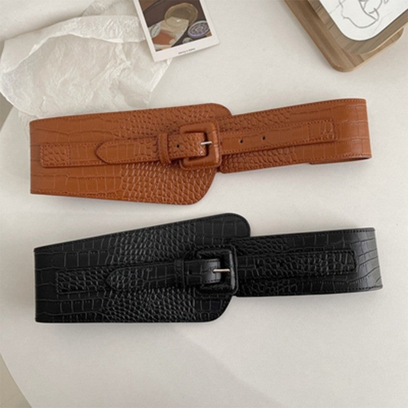 Croco Pattern Belt - Darlisette