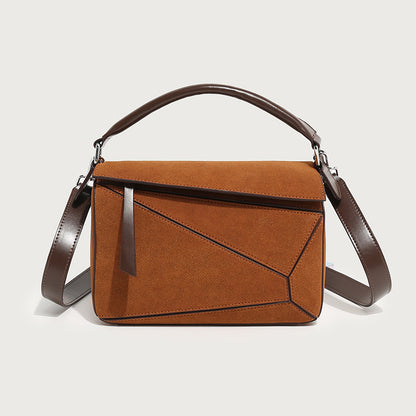 Geometric Round Handbag - Darlisette