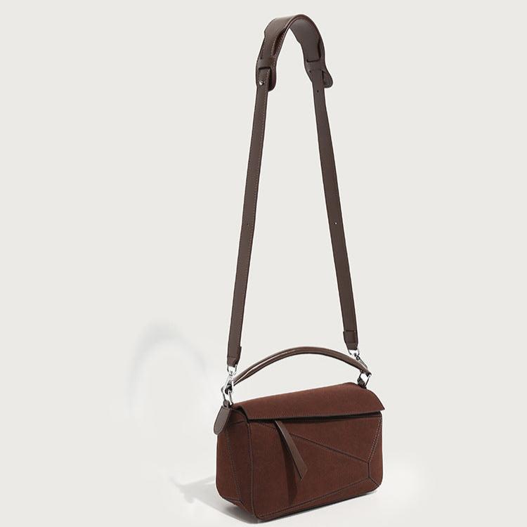 Geometric Round Handbag - Darlisette